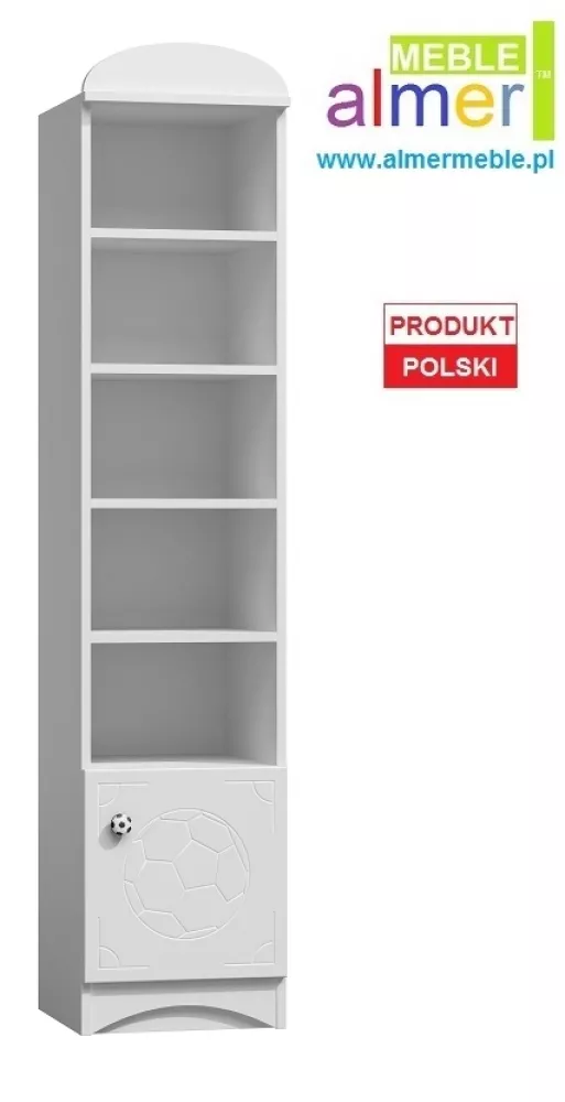 Plaukts Team 4 · Balts · 40 × 192 × 40 cm