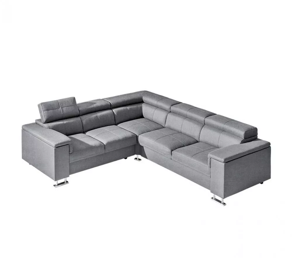 Dīvāns Boston 2 Relax standard · Tumši pelēks · 241 × 271 × 81 cm