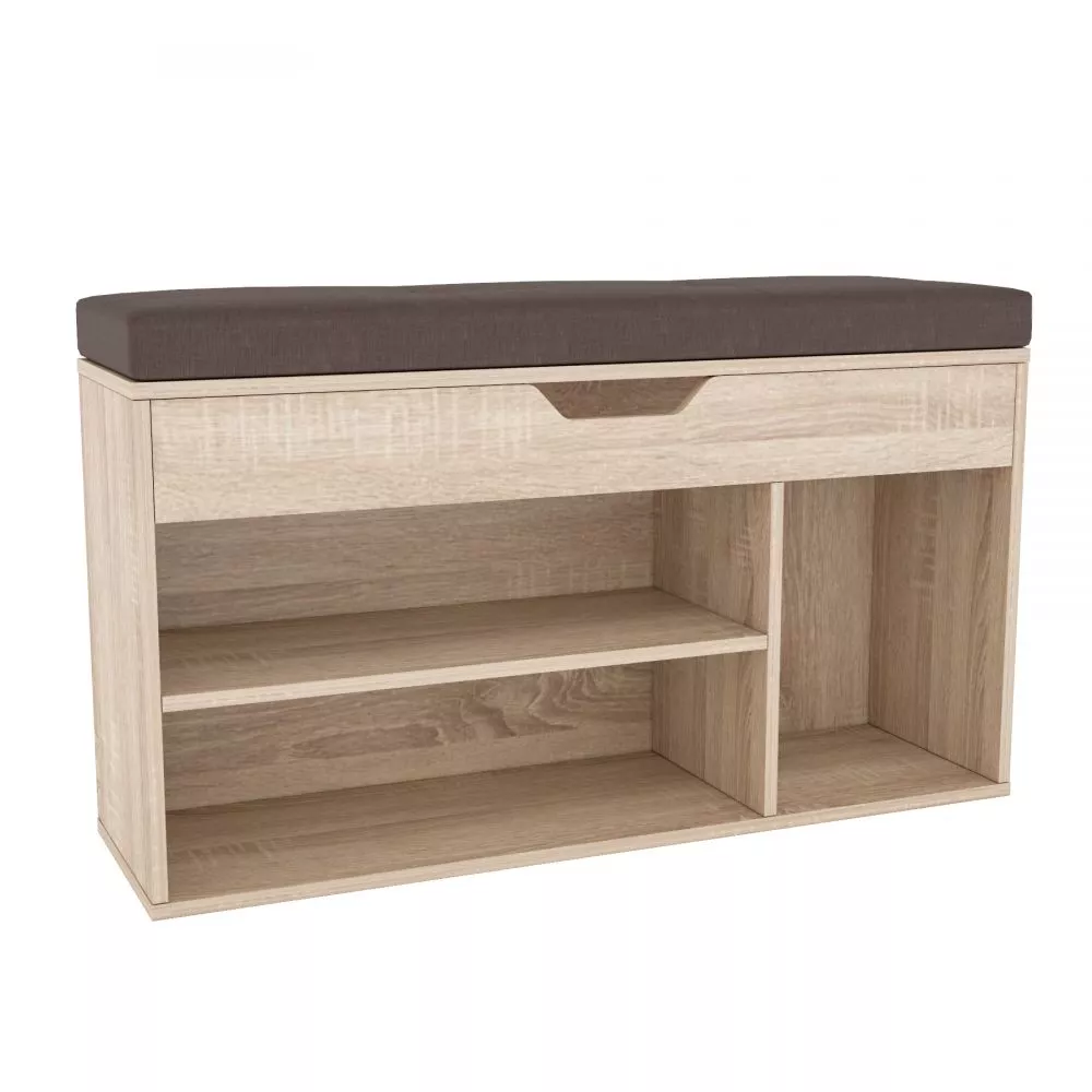 Apavu plaukts M3+1 · Sonoma · 104 × 51 × 32 cm