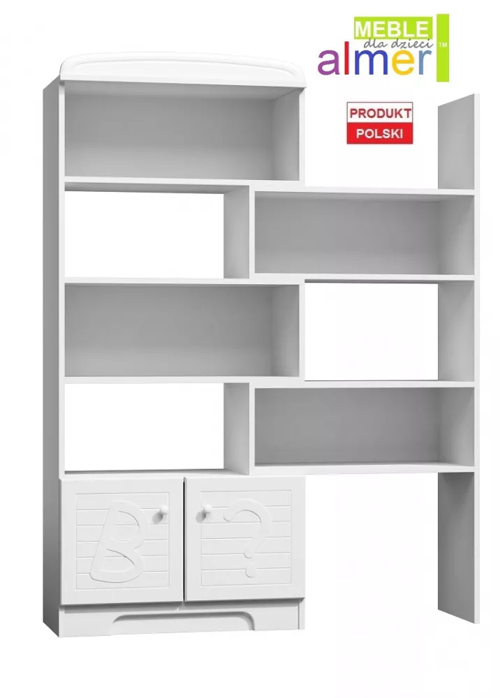 Plaukts School 37 Maksimālais platums: 140 cm, · Balts · 80 × 192 × 40 cm