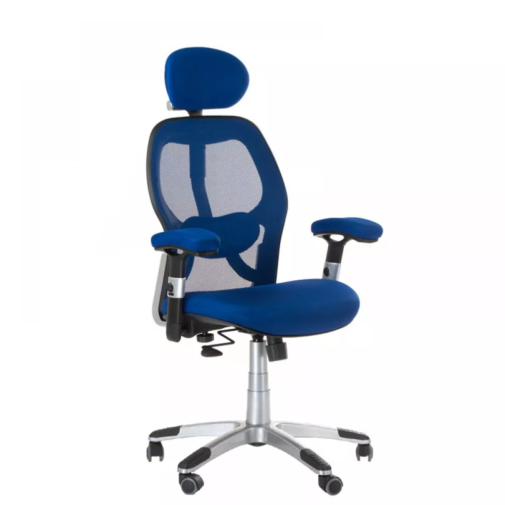 Datorkrēsls BX-4144 · Zils · 70 × 52 × 107 cm