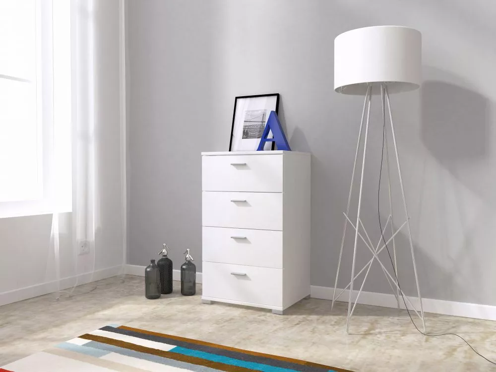 Kumode Komoda 50 · Balts · 50 × 40 × 85 cm