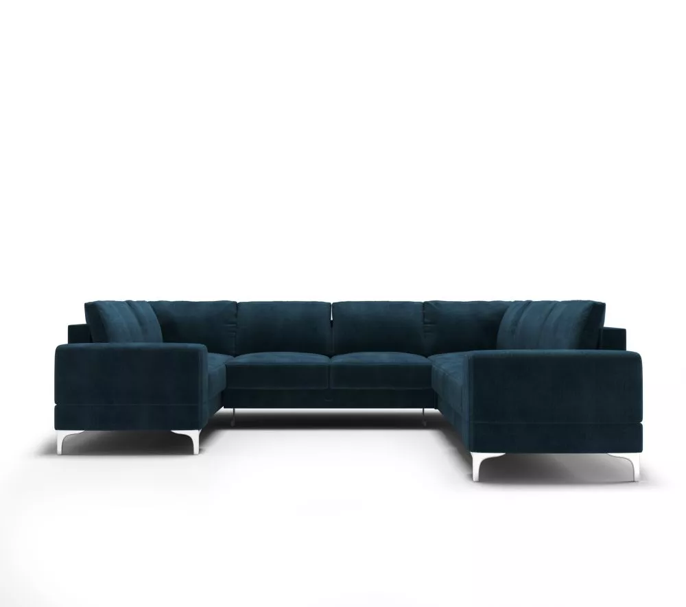 Dīvāns Aria Max 3 Standard · Tumši zils · 250 × 315 × 89 cm