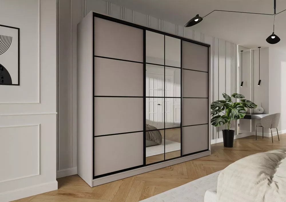 Skapis Trend 10 · Kašmira · 250 × 60 × 245 cm