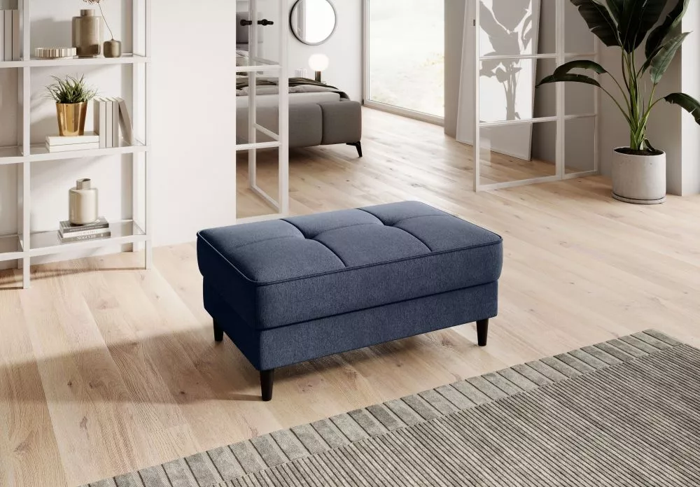 Pufs Bellis P Standard Auduma numurs: Poco 40, · Zila · 97 × 42 × 62 cm