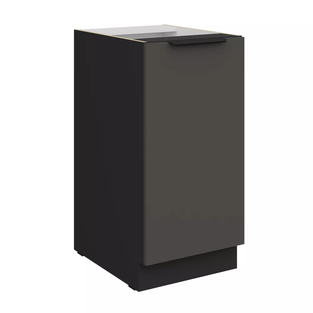 Virtuves skapis Aria Graphite 40 D 1F BB