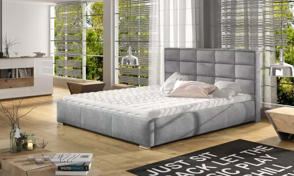 Gulta Dakota Premium Standard ar stelāžu Guļamvietas platums: 180 cm, Guļamvietas garums: 200 cm, stelāžas tips: metāla,
