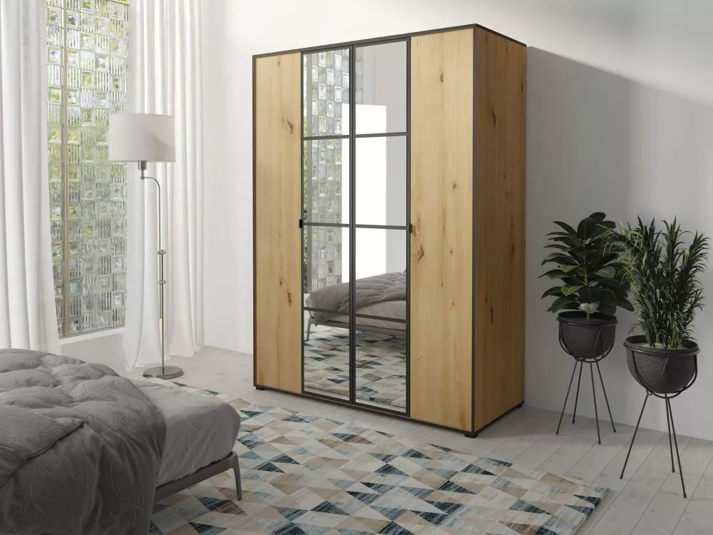Skapis Oslo Modern 1 · Ozols artisan · 150 × 65 × 206 cm