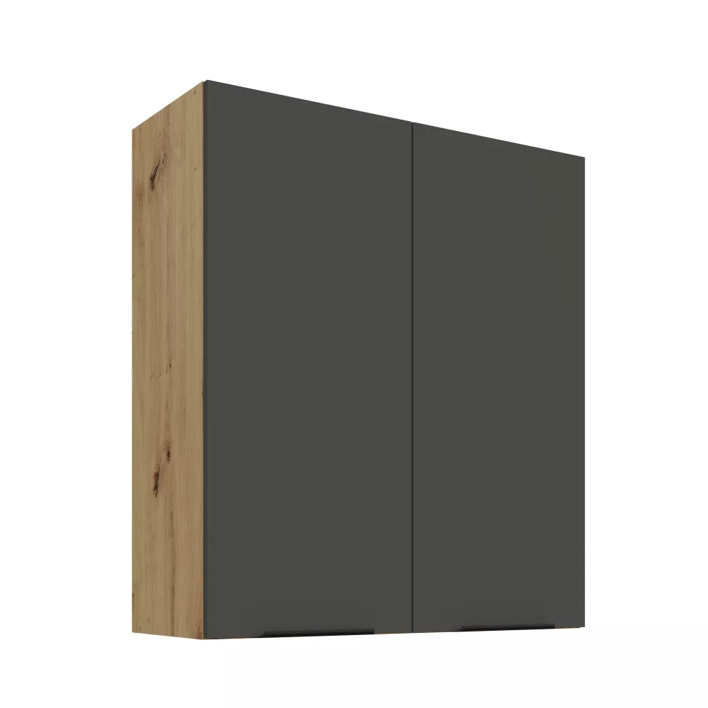 Virtuves skapis Aria Graphite 80 G-90 2F