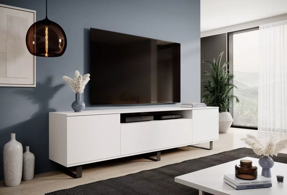 TV tumba Logan RTV Premium ar LED · 180 × 40 × 56 cm