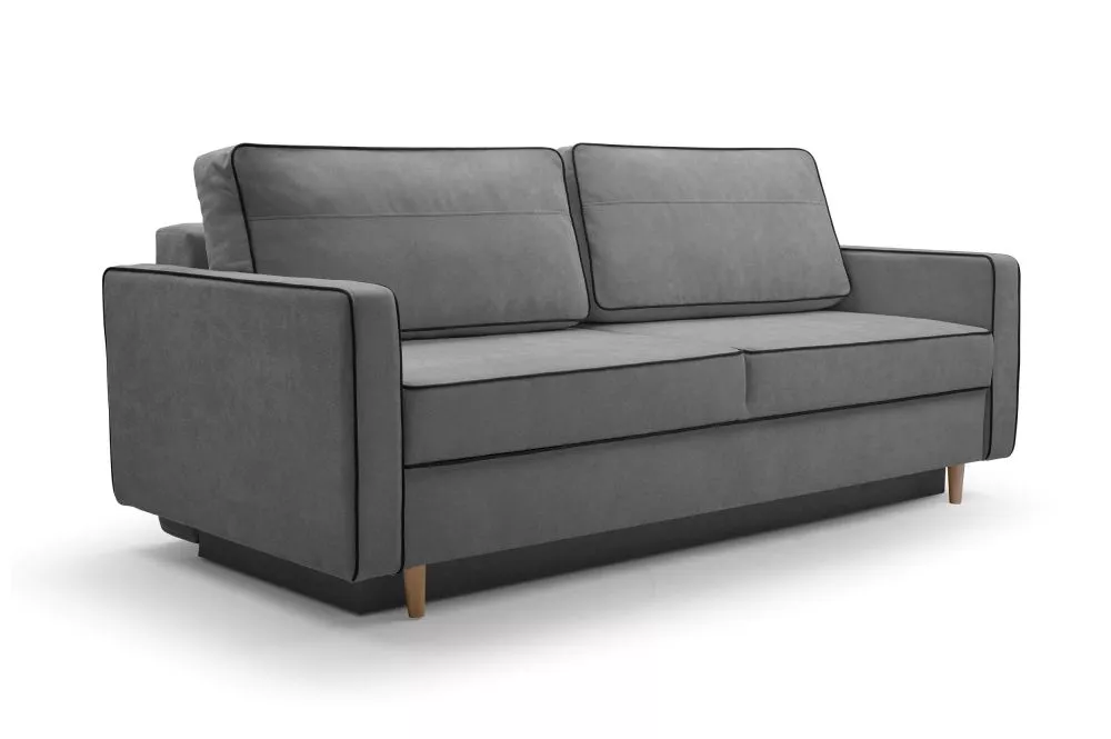 Dīvāns Fasta Standard · Tumši pelēks · 98 × 213 × 83 cm