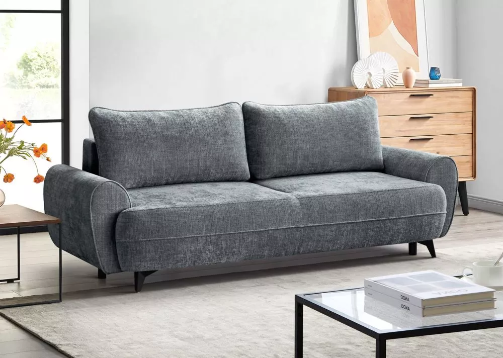 Dīvāns Cremona Sofa Standard · Tumši pelēks · 107 × 241 × 95 cm