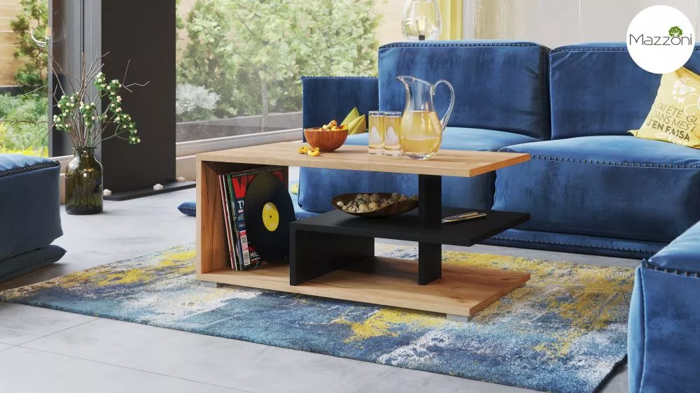 Žurnālgalds Link Modern Korpusa krāsa: ozols craft zelts, · 90 × 50 × 40 cm