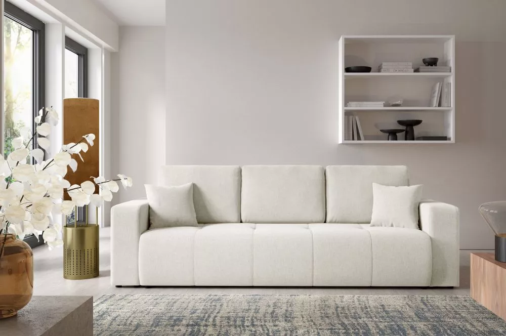 Dīvāns Wind sofa Standard · Balts krēms · 102 × 244 × 82 cm