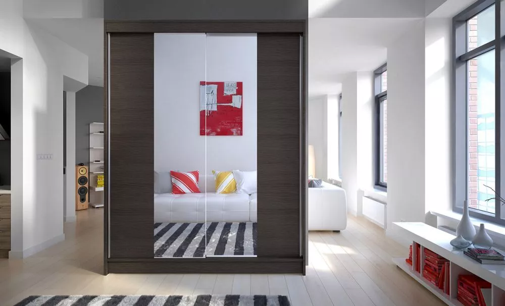 Skapis Fever · Šokolādes · 150 × 58 × 200 cm