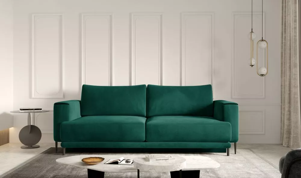 Dīvāns Dalia standard · Zaļš · 95 × 260 × 90 cm