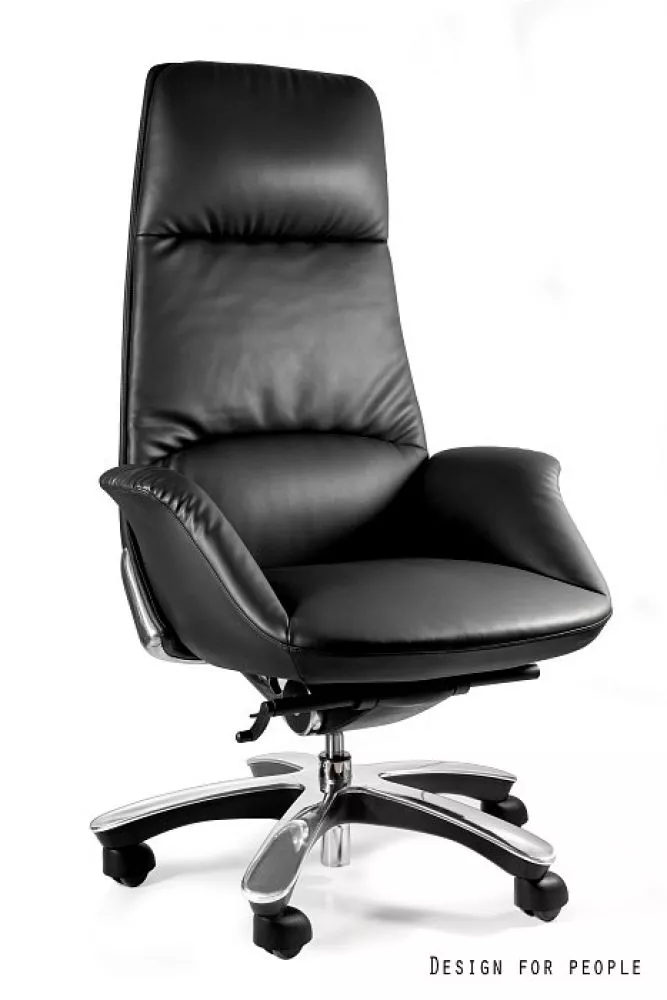 Datorkrēsls Patron Sēdvietas platums: 43 cm, · Melns · 72 × 68 × 116 cm