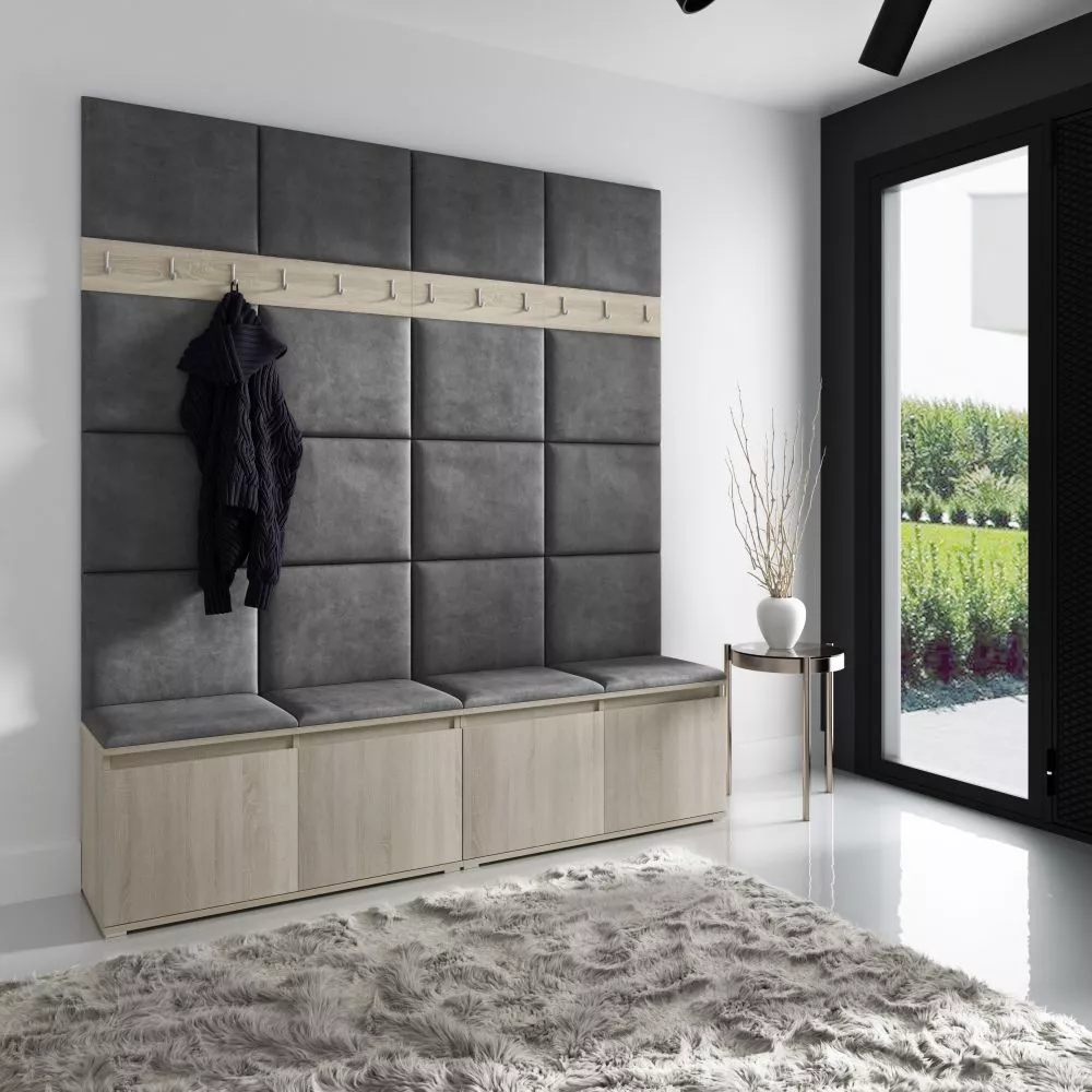 Apavu plaukts Emi 4 Trinity Korpusa krāsa: sonoma, · 200 × 225 × 40 cm