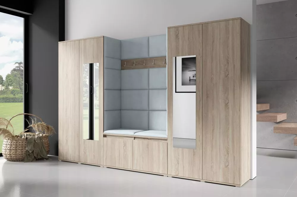 Apavu plaukts Emi 10 Trinity Korpusa krāsa: sonoma, · 280 × 185 × 40 cm
