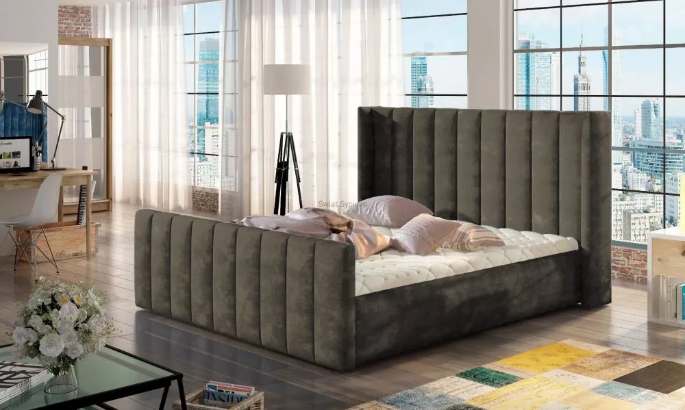 Gulta Malibu Basic Standard ar stelāžu Guļamvietas platums: 90 cm, Guļamvietas garums: 200 cm, stelāžas tips: Easypack, 