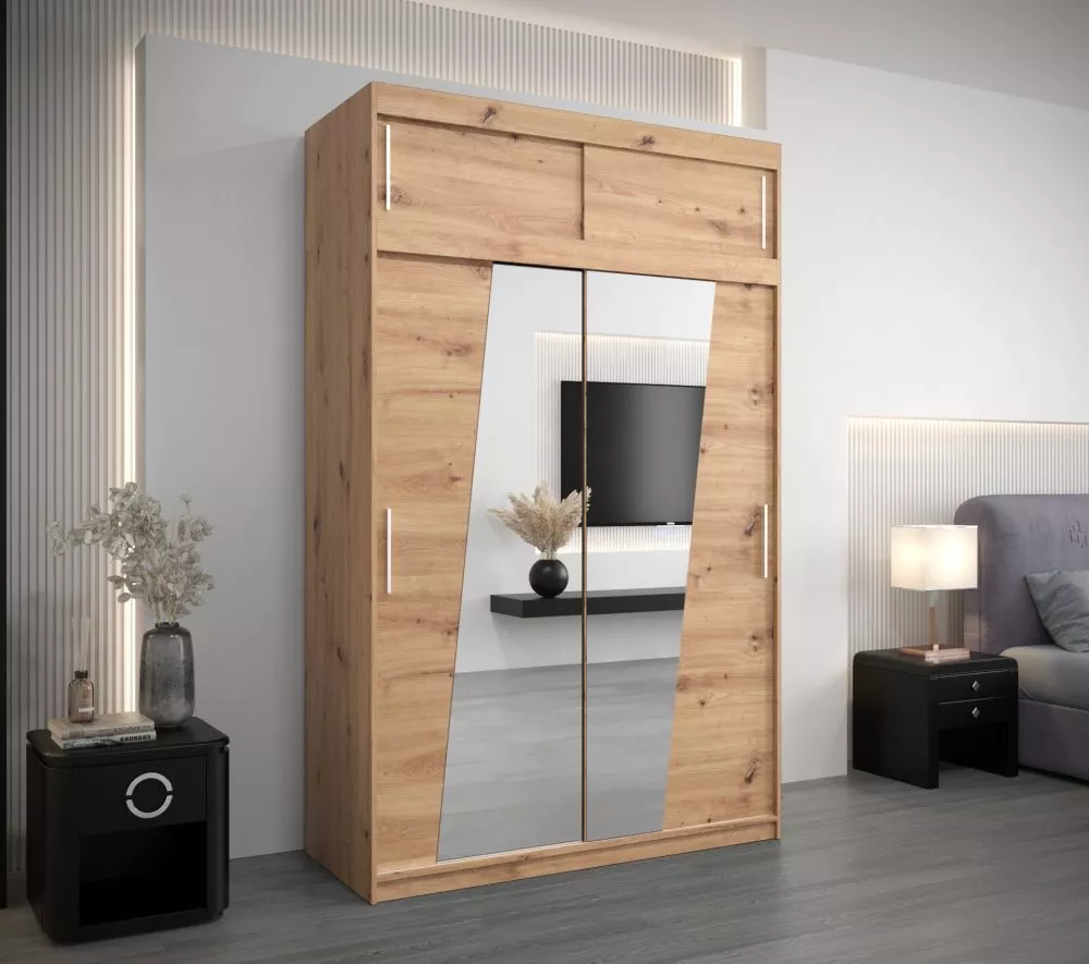 Skapis Rhomb Premium · Ozols artisan · 150 × 62 × 240 cm