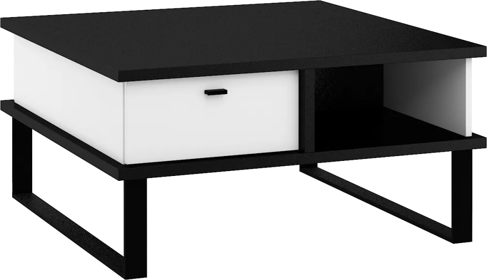 Žurnālgalds Cross CRO-12 Korpusa krāsa: melns, · 90 × 90 × 46 cm