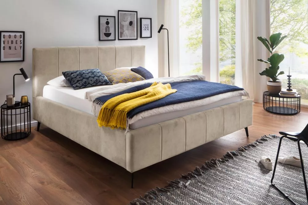Gulta Lizzano Premium Standard 160x200 ar stelāžām Guļamvietas platums: 160 cm, Guļamvietas garums: 200 cm, stelāžas tip