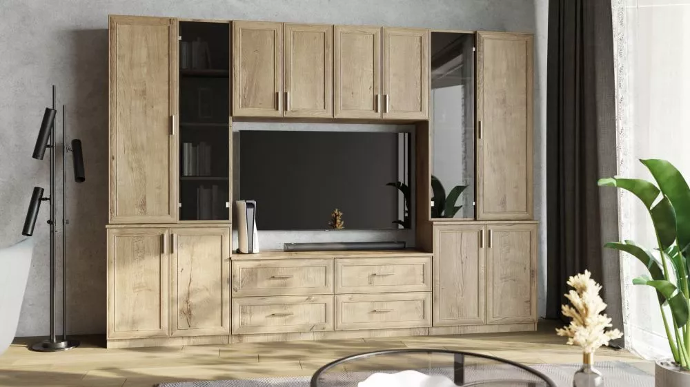 Sekcija Stilo M Korpusa krāsa: ozols lefkas, · 300 × 220 cm