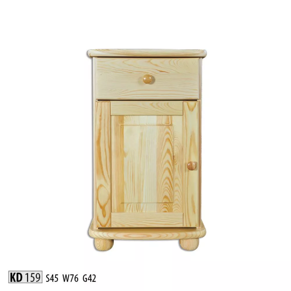 Kumode KD 159 · Priede · 45 × 42 × 76 cm