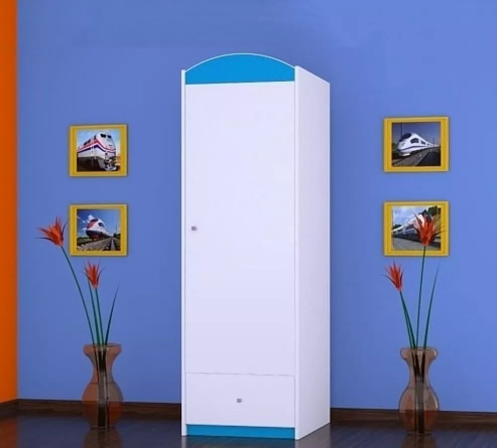 Bērnu skapis Happy SZ05-B · 60 × 54 × 187 cm