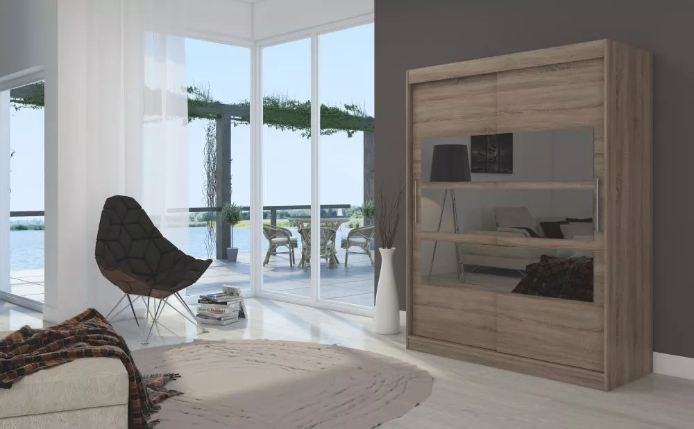 Skapis Florento · Trifele · 150 × 58 × 200 cm