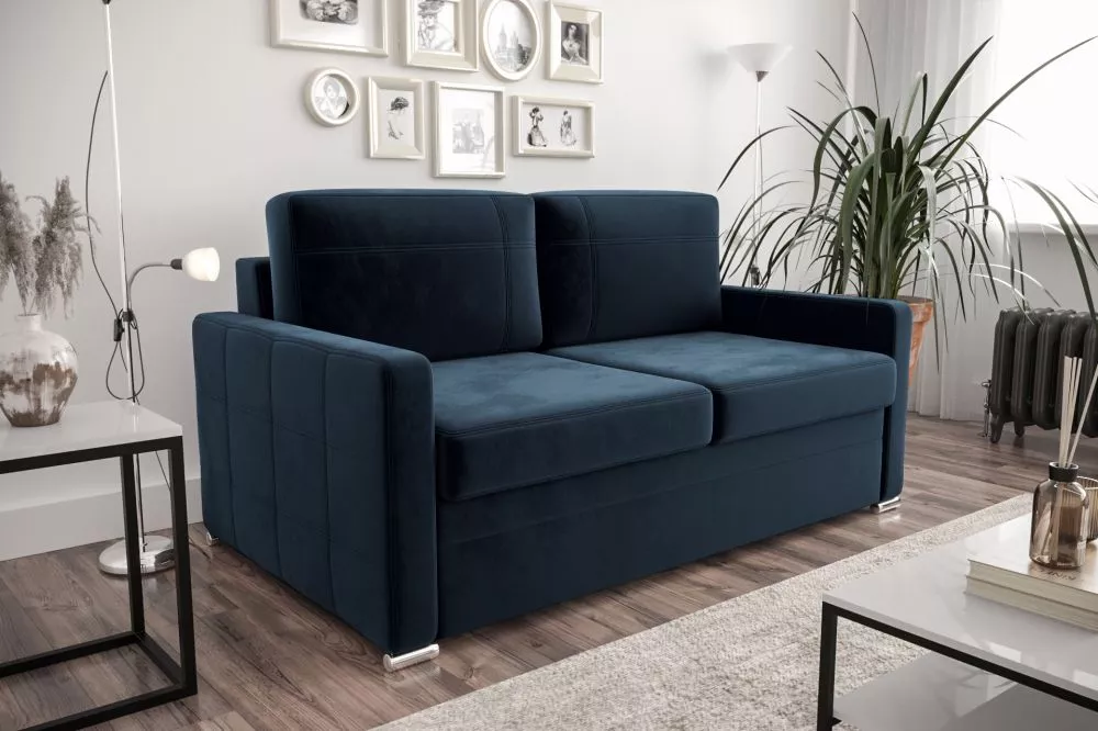 Dīvāns Sofa Avanti 3 standard · Tumši zils · 99 × 167 × 82 cm