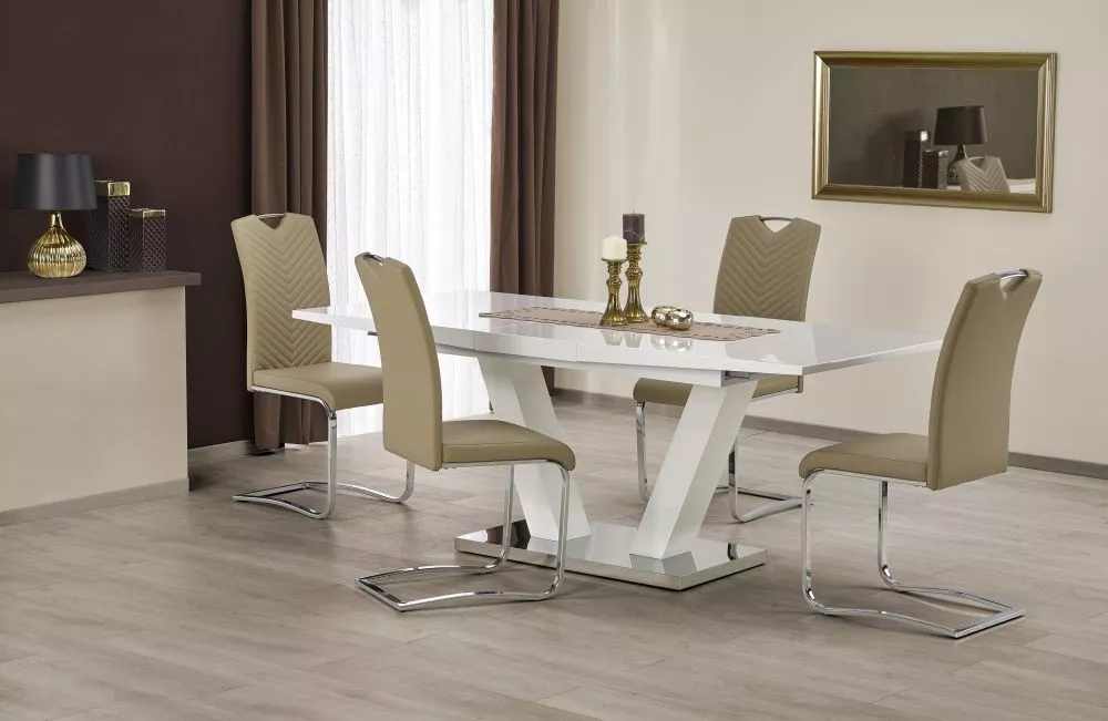 Galds Vision regular · Balts · 160 × 76 × 90 cm