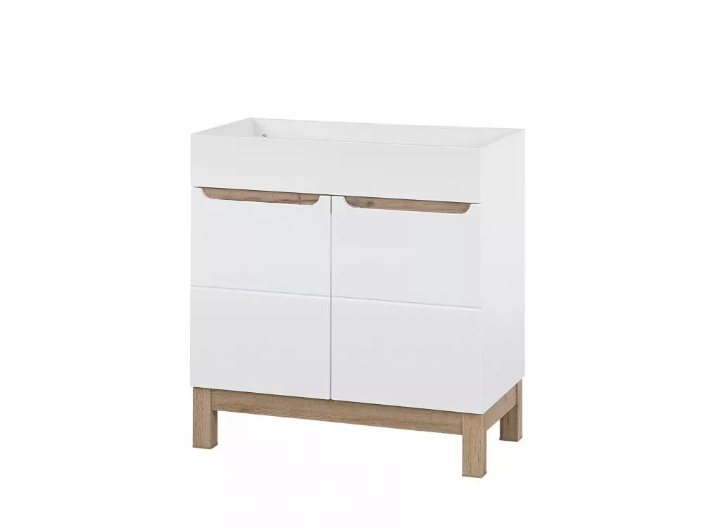 Vannas istabas skapītis Bali White 821 · 80 × 84 × 46 cm
