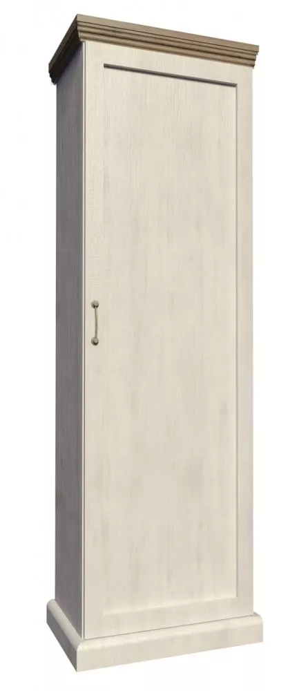 Grāmatu skapis Royal S1D · Priede ziemeļu  + ozols savvaļas · 49 × 187 cm