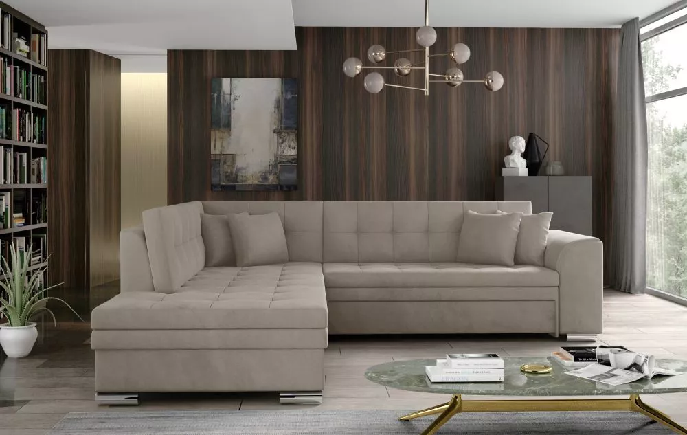 Dīvāns Pieretta Lux Standard · Krēma · 205 × 260 × 80 cm