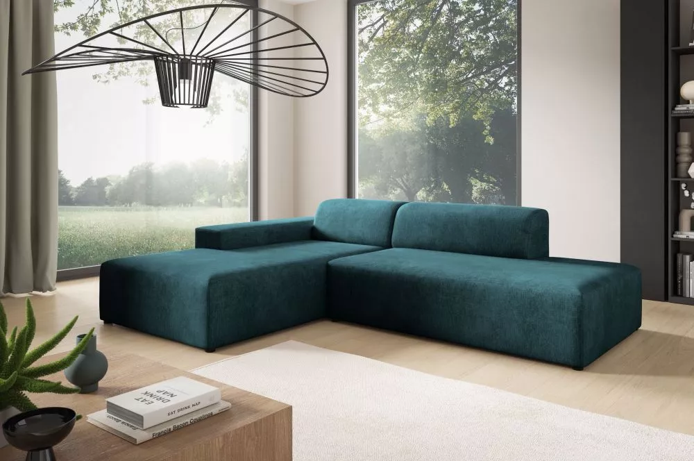Dīvāns Modullo L Long Premium Standard · Zils · 190 × 266 × 70 cm