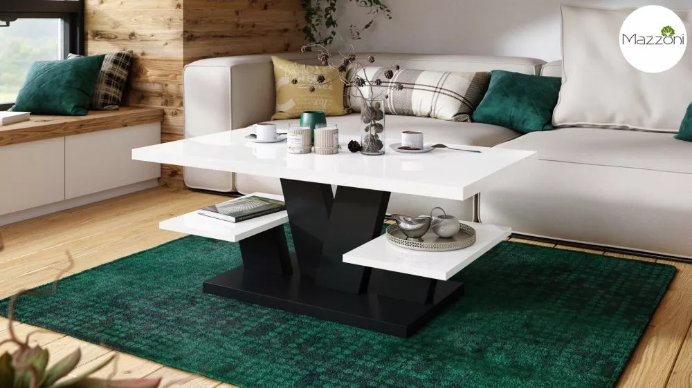 Žurnālgalds Viva Gloss Korpusa krāsa: balts, · 110 × 60 × 45 cm