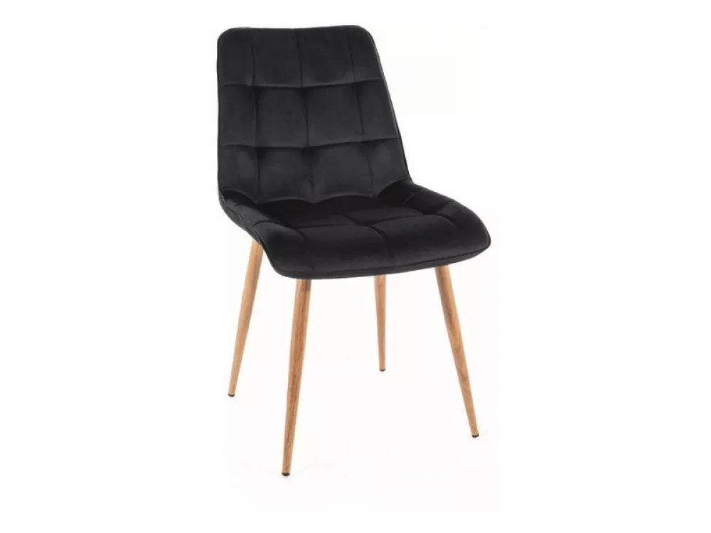 Krēsls Chic D Velvet · Melns · 88 × 50 × 58 cm