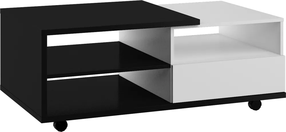 Žurnālgalds Hybrid HYB-12 Korpusa krāsa: melns, · 120 × 68 × 47 cm