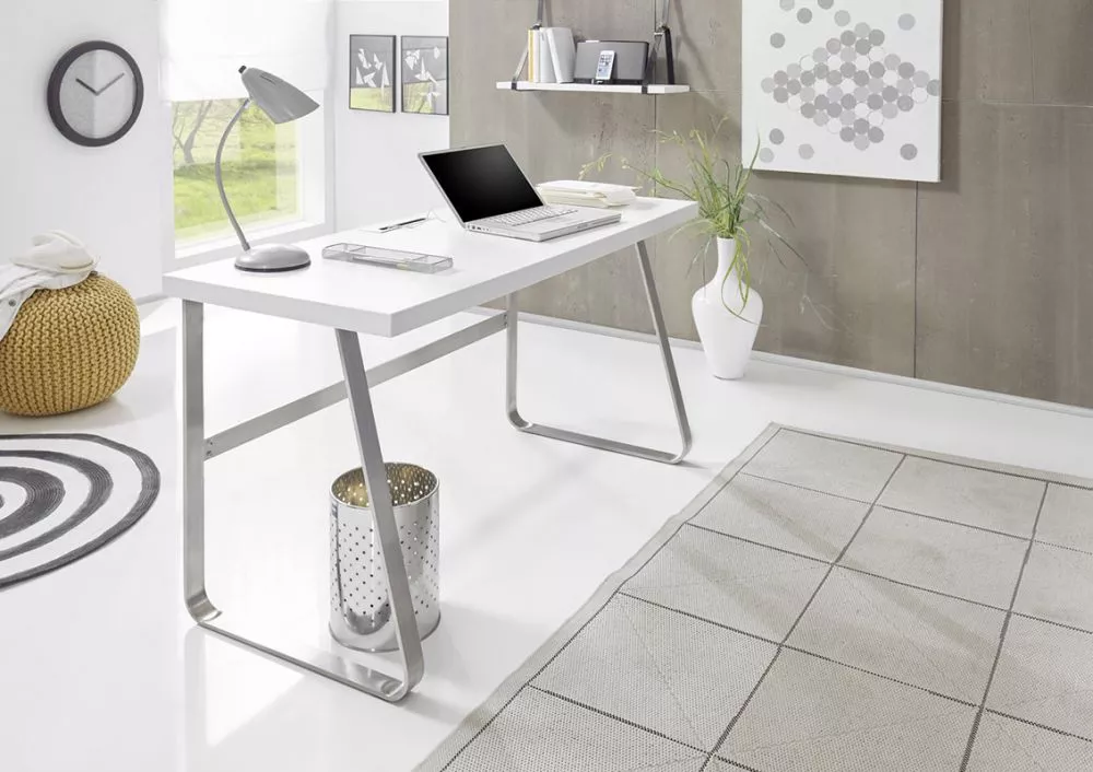 Galds Beno 2 · Balts · 140 × 75 × 60 cm