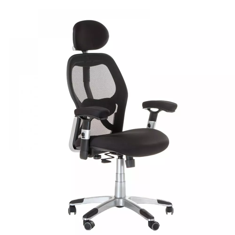 Datorkrēsls BX-4144 · Melns · 70 × 52 × 107 cm