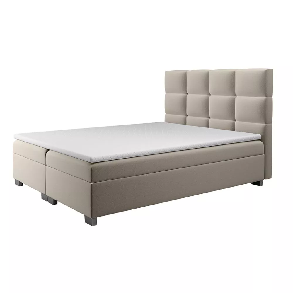 Gulta Kanada standard ar stelāžu Guļamvietas platums: 160 cm, Guļamvietas garums: 200 cm, · Kapučīno · 160 × 213 × 116 c
