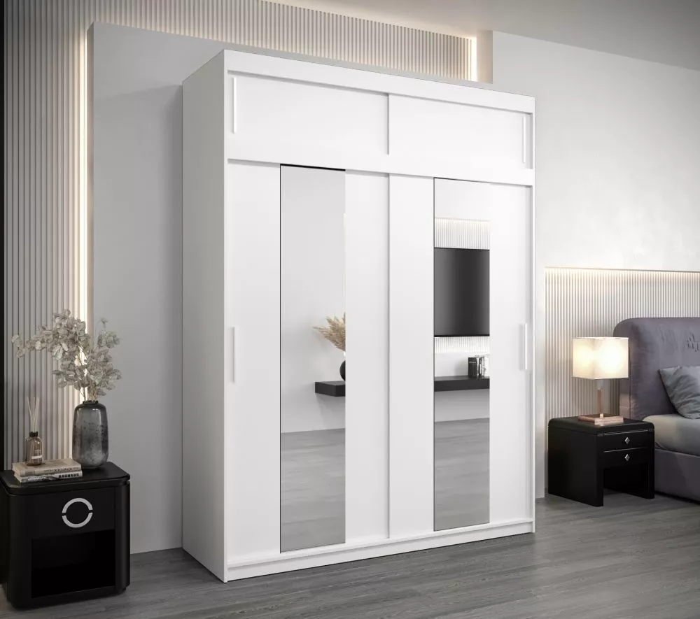 Skapis Pole Premium · Balts · 180 × 62 × 240 cm