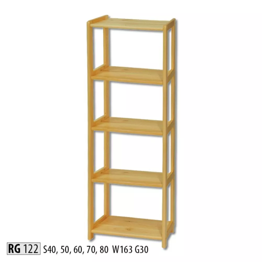 Plaukts RG 122 · Priede · 70 × 163 × 30 cm