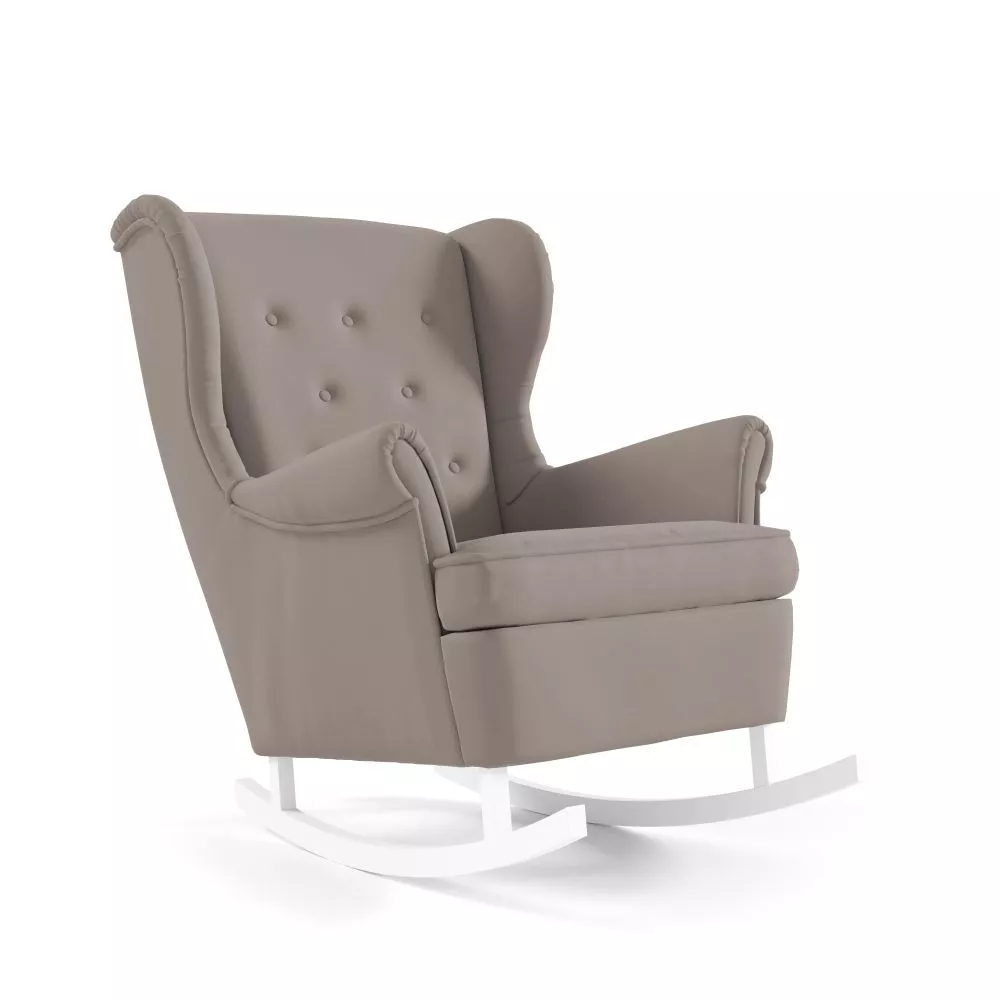 Mīksts krēsls Lino typ 207 Standard Sēdvietas dziļums: 58 cm, · Brūns · 80 × 88 × 104 cm