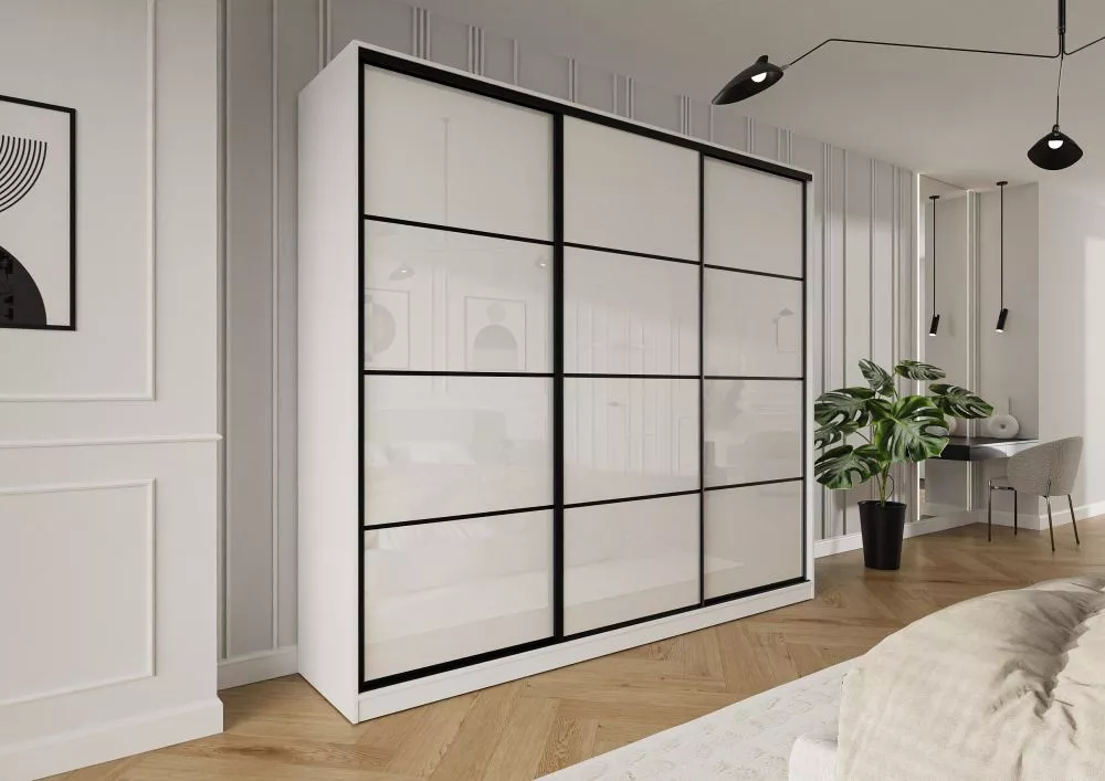 Skapis Trend 3 · Balts · 275 × 60 × 245 cm
