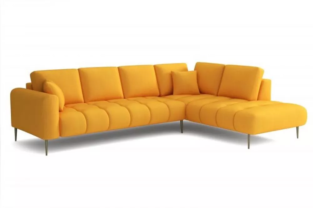 Dīvāns Marion Premium Standard · Dzeltens · 220 × 300 × 96 cm