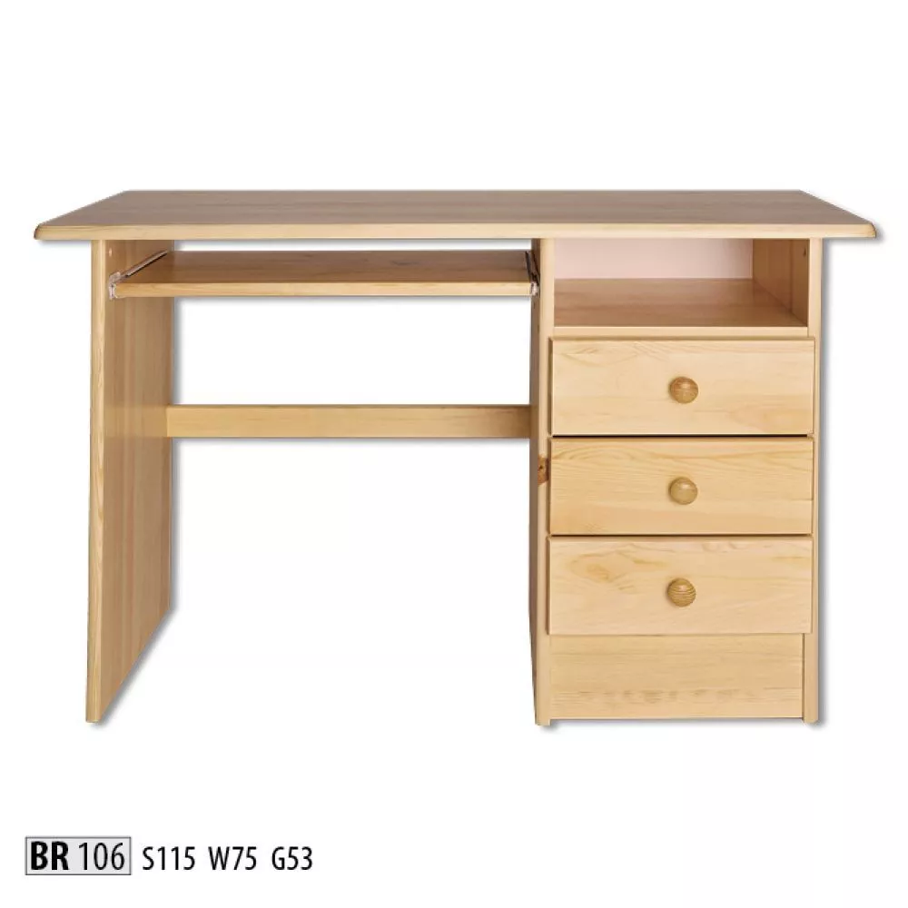 Galds BR 106 · Priede · 115 × 75 × 53 cm