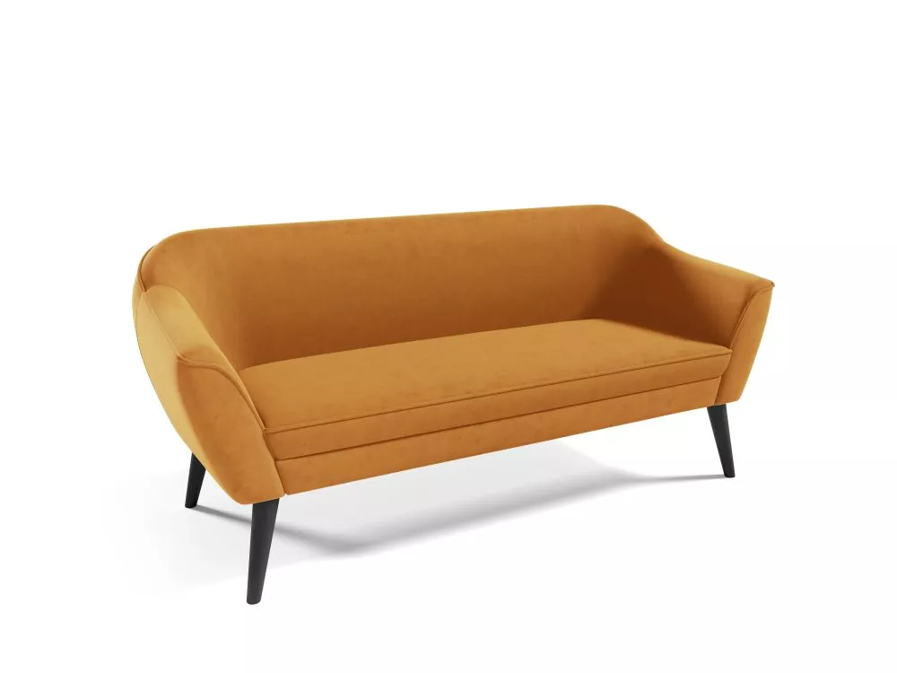 Dīvāns Sofa 189 standard · Dzeltens · 71 × 185 × 75 cm